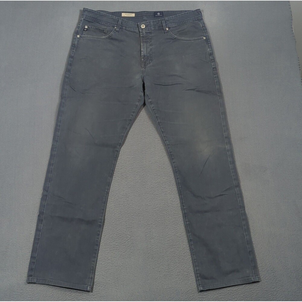 AG Adriano Goldschmied Pants Men's 36x34 Fits 37x31 Blue The Graduate Tailored